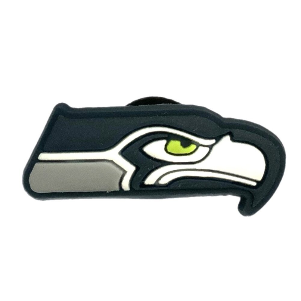 Seattle Seahawks Croc Charm Logo NWOT